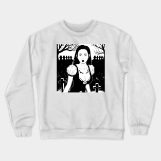 Graveyard Girl Crewneck Sweatshirt